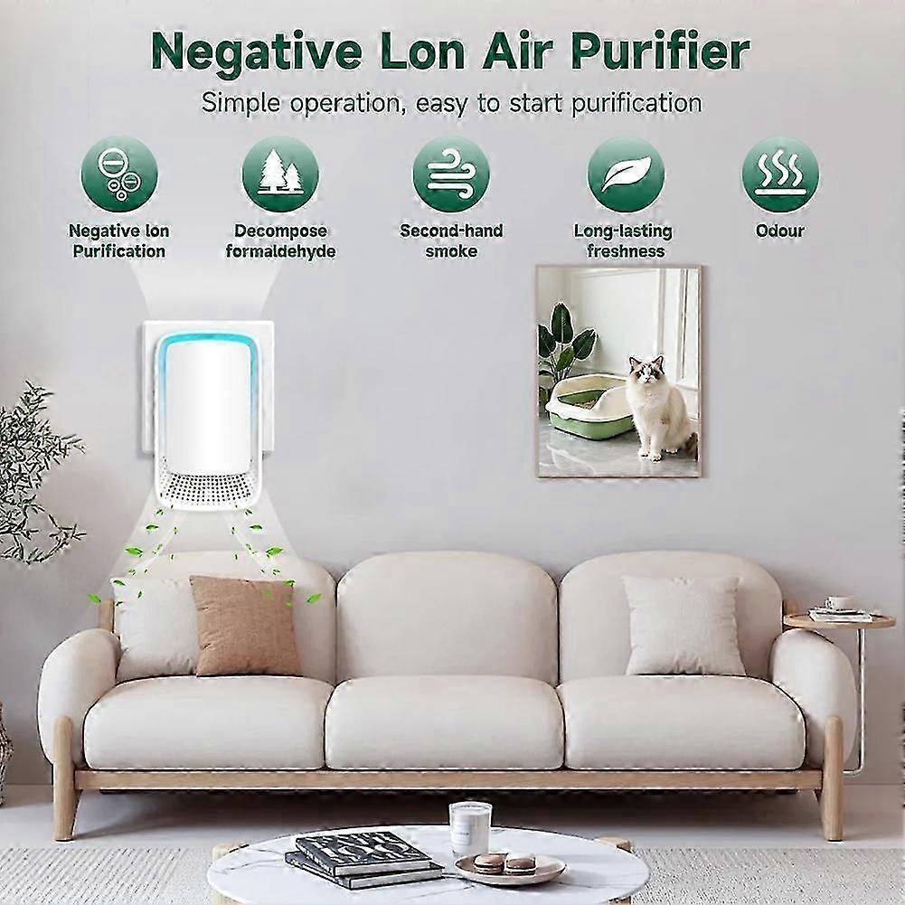 Air Ionizers for Home 3-Pack,Negative Ion Generator EU