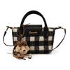Women's Plaid Crossbody Mini Handbag - Niche Autumn/Winter Design