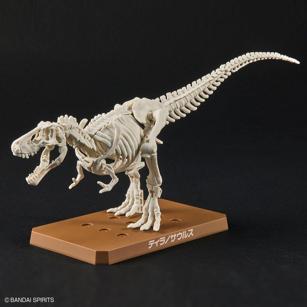 BANDAI SPIRITS Planosaurus and Air Dinosaur Set Plastic Model Land, Sea, Color-Coded