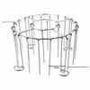 Premium Vertical Barbecue Grill: 304 Stainless Steel, Air Fryer Compatible, Holds 24 Skewers