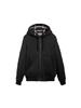 High-Quality British Style Men's Hooded Fleece Sweatshirt for Spring/Autumn, Zipper Cardigan, Customizable Logo, 3D Design, In Stock.