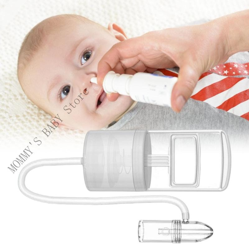 H3CD Baby Nasal Suction Aspirator Nose Cleaner Washable Hand Nasal Aspirator Cleaner Cleaning Tool for Children 0-6 Year