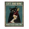 Funny Animals Drinking Beer Metal Tin Sign Wall Decor 20x30cm
