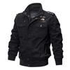 Giacca Militare in Pile di Cotone da Uomo Primavera/Autunno 2026, Capo d'Abbigliamento da Lavoro Taglie Forti, Moda Uomo