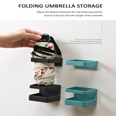 Hot Household Multi-Color Umbrella Storage Rack Wall-Mounted Plastic Umbrella Stand Multifunctional Bathroom Storage Rack