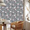 Wallpaper Animals Hares and Plants for Living Room and Bedroom 50x1000