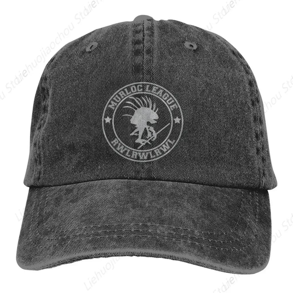 World Of Warcraft Murloc League Baseballové čepice Kšiltovky Sluneční klobouky pro muže ženy