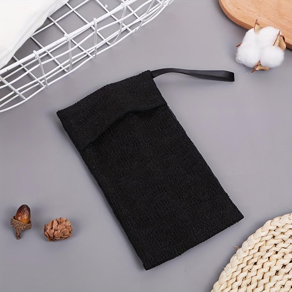 1PC Hand made Soap Bubble Net Wash Face, Wash Hands, Bath Toilet Soap Bubble Net Clean Face foam Net Bag Rub Bath чёрный