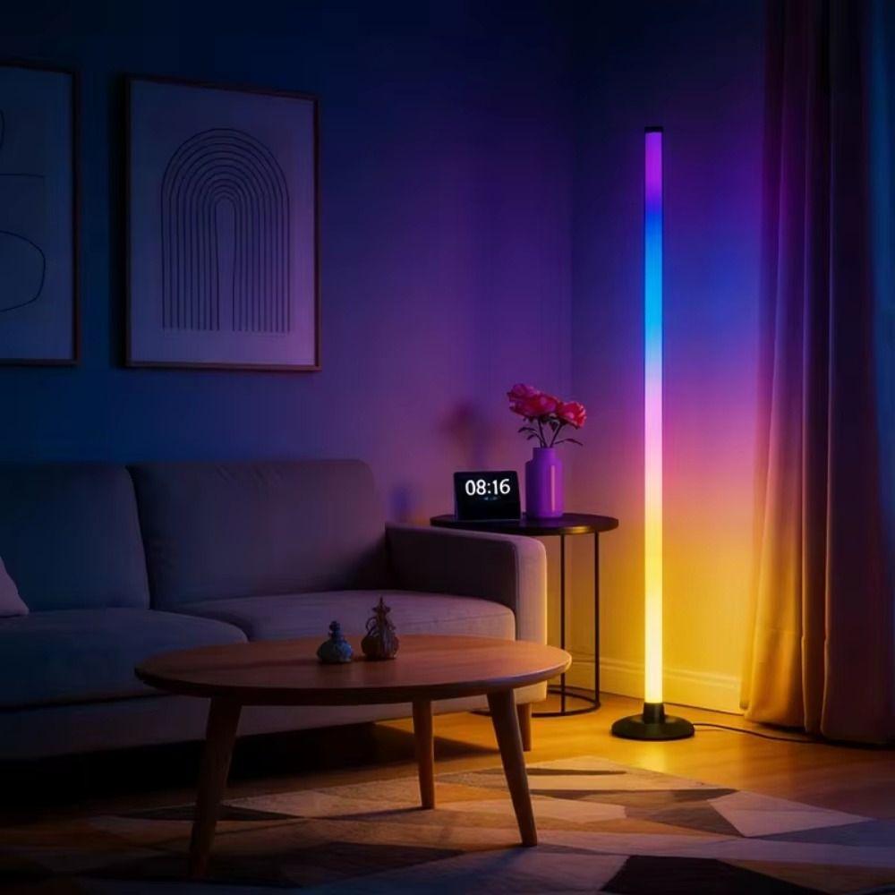 Music Sync Smart LED Floor Lamp APP Control Corner Lighting Ambient Lamp Gaming Room