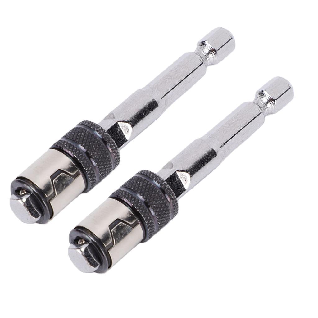2 Pcs Hex To Square Socket Converter 1 4 Inch Drive Bit and Socket Adapter for Electric Drill