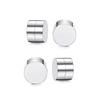 Zirconia Magnetic Ear Clips | No Piercing Faux Stud Earrings for Couples In Stainless Steel