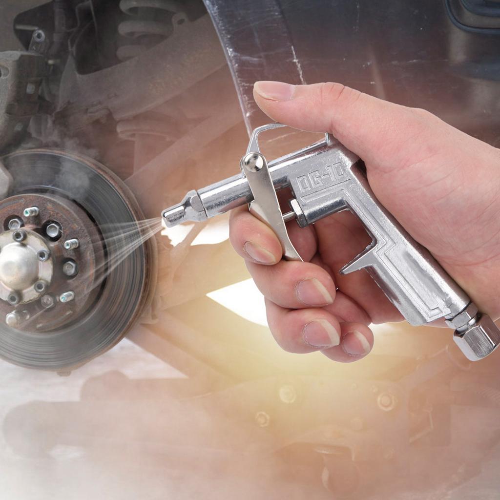 Pneumatická ofukovací pistole na prach Nastavitelná slitina hliníku pro motocyklový opravárenský průmysl