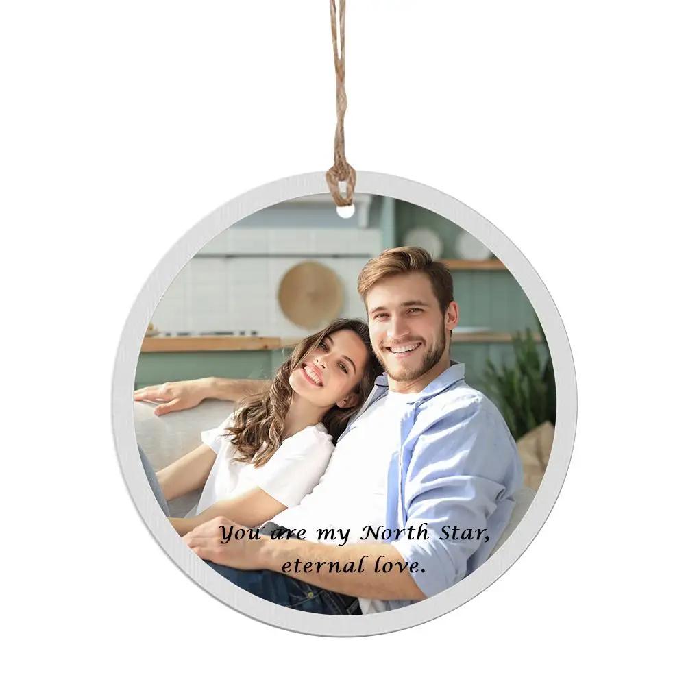 

Personalized Christmas Ornaments with Photo Custom Picture Text Ornaments for Christmas 2025 Customized Ceramic Xmas Tree D H7Q4