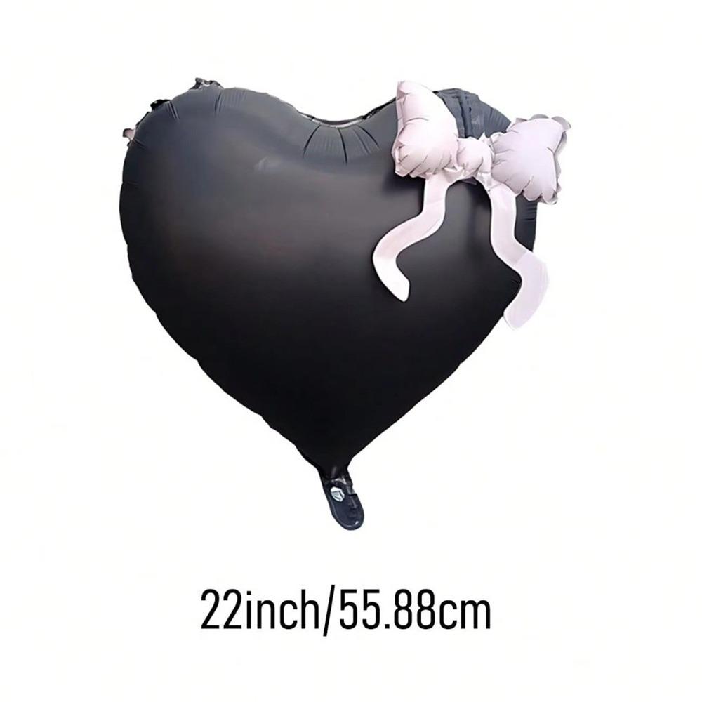 Heart Shaped Foil Balloons  Valentine's Day Qixi Festival Balloons Weddings, Birthdays