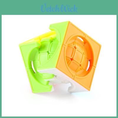 Colorful 5.7cm Educational Puzzle Cube With Unique Earth Shape For Kids Fun