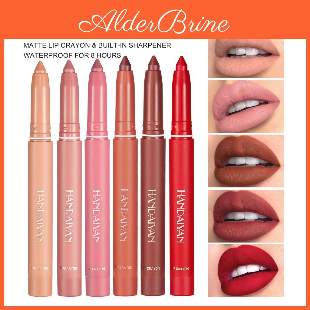 Easy Not Is Handaiyan To Fade Nonstick Cup Matte Lipstick Pencil Lip Liner Lipstick