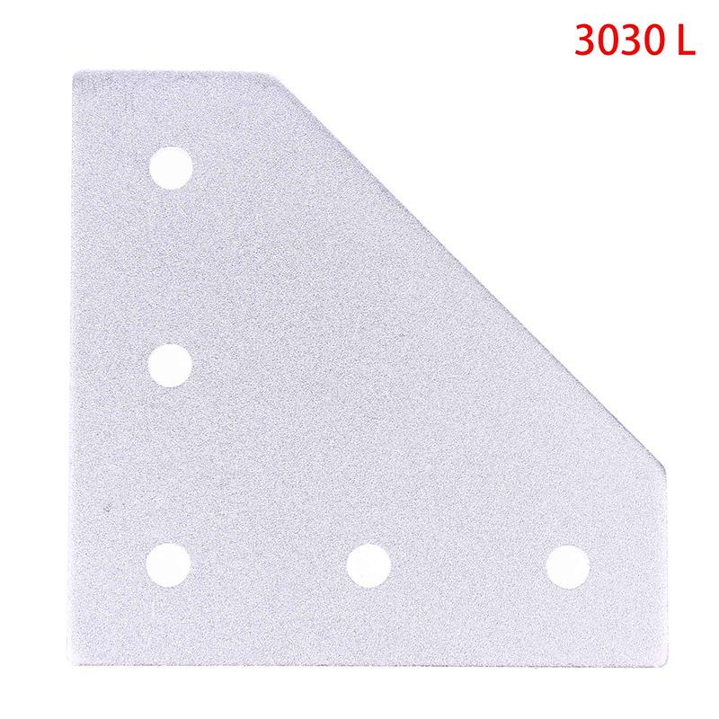 1Pc T/L Type 5 Hole Joint Board Plate Corner Angle Bracket Connection Joint Strip For 2020 3030 Aluminum Profile