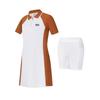 FILA Tennis Susan Skirt Fashion Versatile Simple Casual Sports Comfortable Dress With Shorts And Short Sleeves Women Dresses A11W523321F-OR