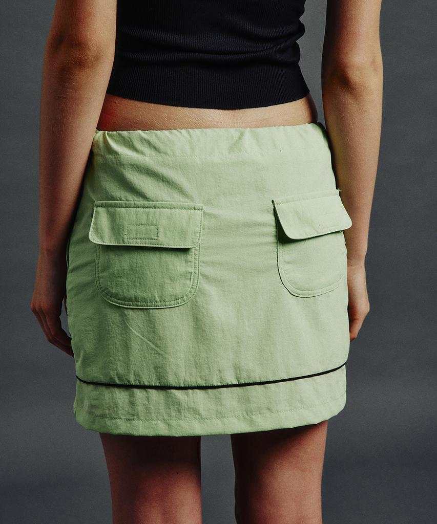 MINIMALPAIR Nylon Skirt Mint