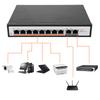 Builtin 8+2 10Port Monitoring PoE Gigabit Ethernet Switch for IP Camera