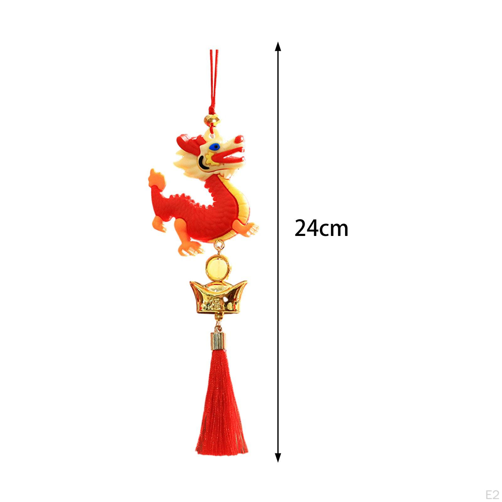 Подвесное украшение года Дракона для декора дома и офиса D — фото 3