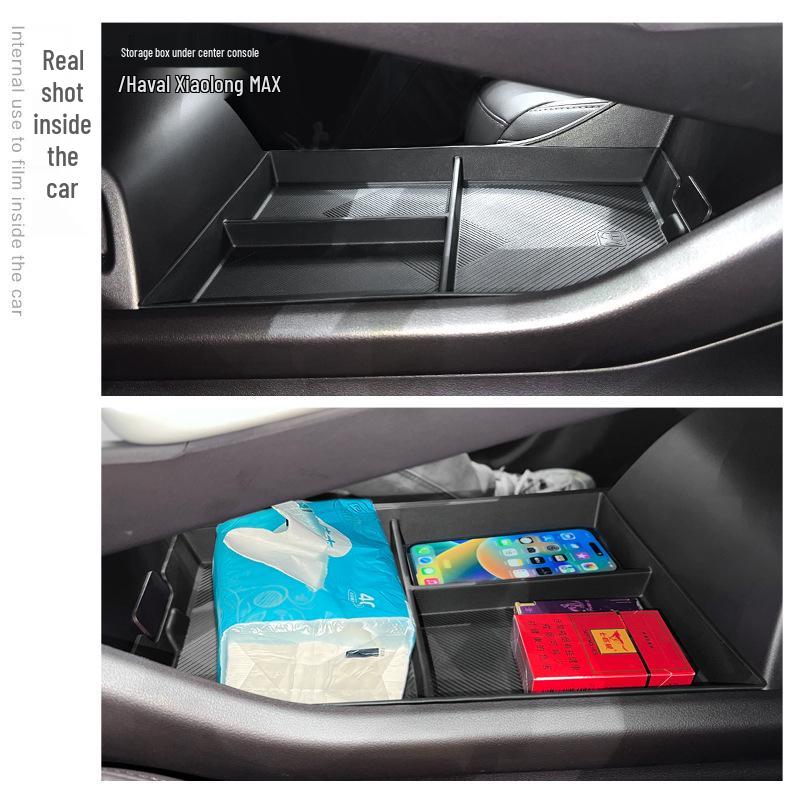 23-24 Xiaolong MAX Mittkonsol Nedre Förvaringslåda, Inredningstillbehör