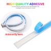 2X RGB APP 45CM Slim Flexible LED DRL Daytime Running Strip Light For Headlight