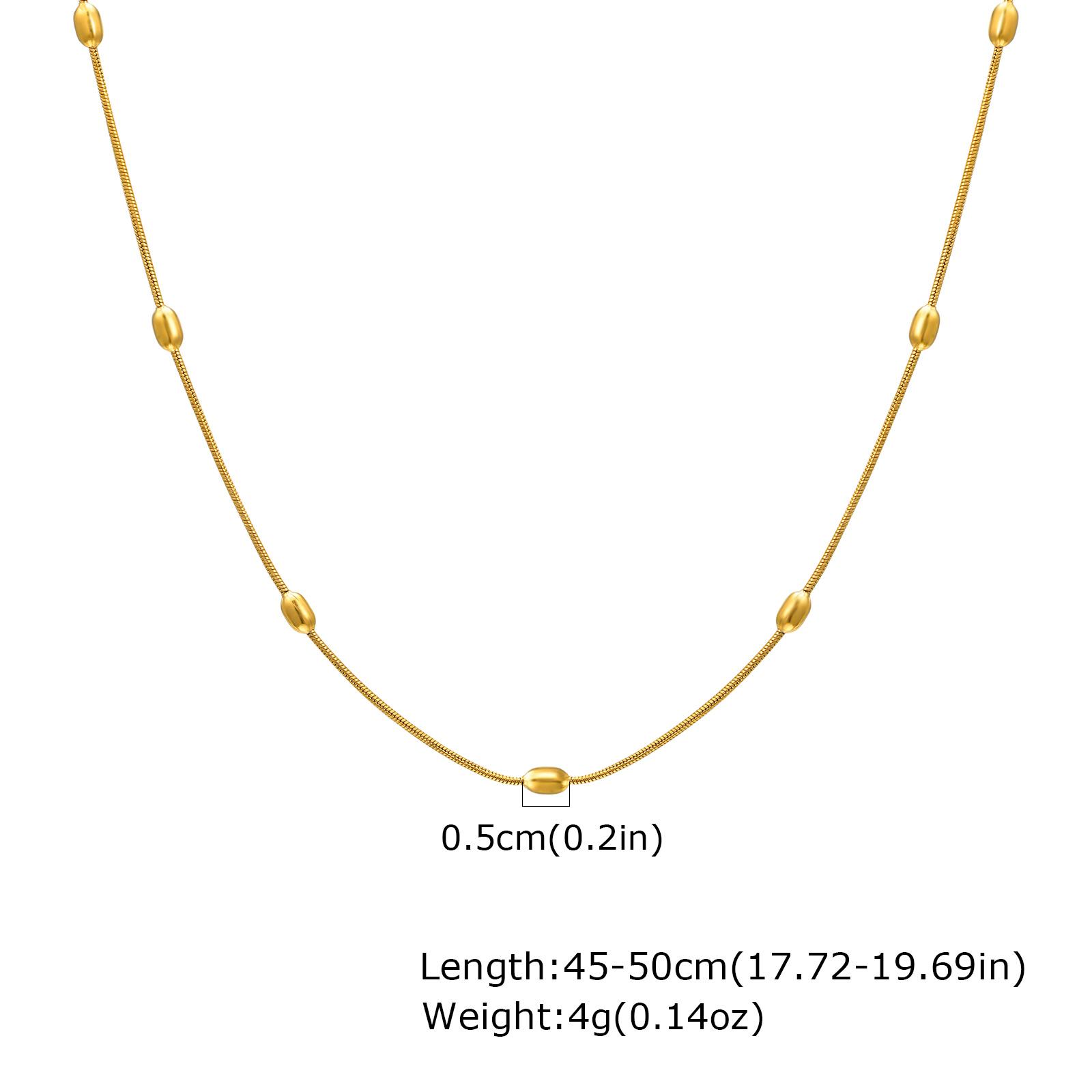 

Vnox Classic Gold Plated Various Chain Necklaces,Stainless Steel Square Heart Pendent Necklace For Girl,Clavicle Collar Jewelry