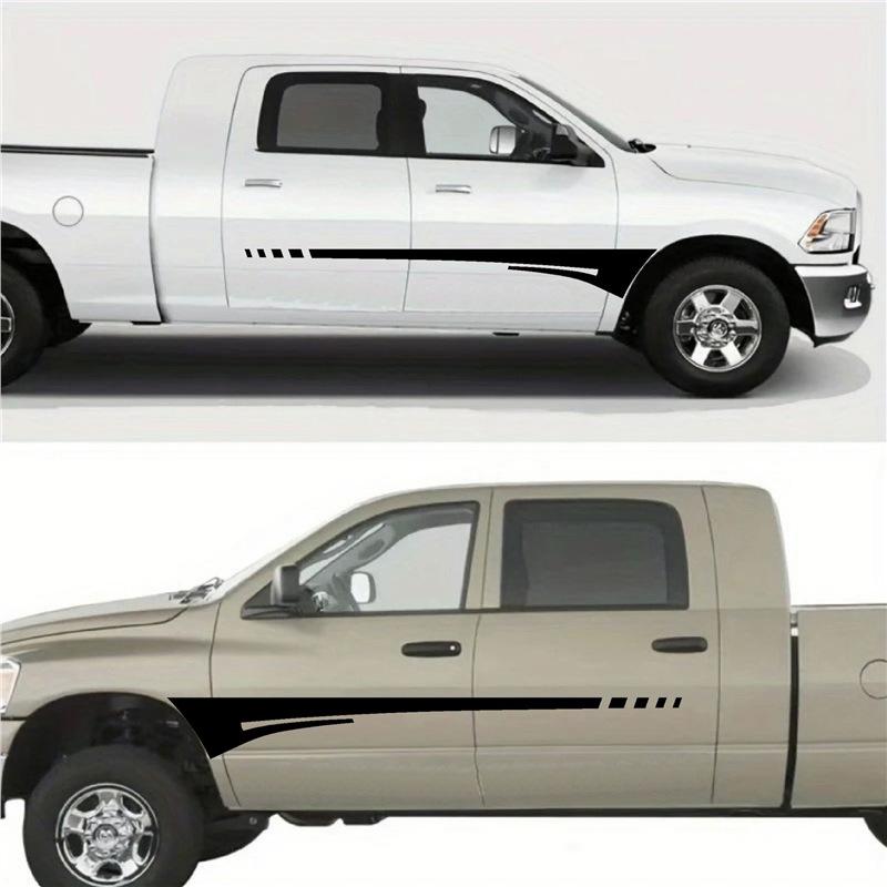 C57 Universal Car Side Skirt Stripe Decal - Exterior Decorative Sticker