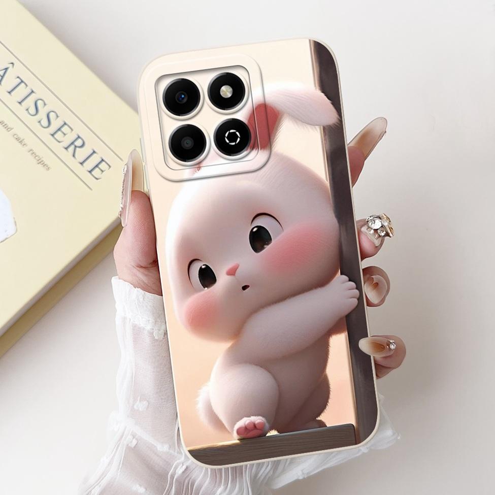 For Honor X6B Case Cover Silicone Fashion Luxury Cute Cartoon Cat Cool Painted Shockproof Phone Case For Honor JDY-LX1 JDY-LX2