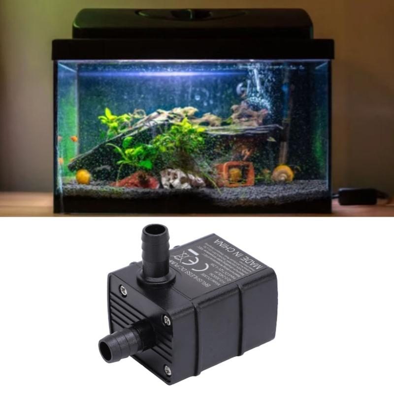 Submersible Water Pump 4.8W 300L/H 300cm Lift IP68 Water Resistant Micro DC12V Brushless Water Pump For Aquarium Fountain