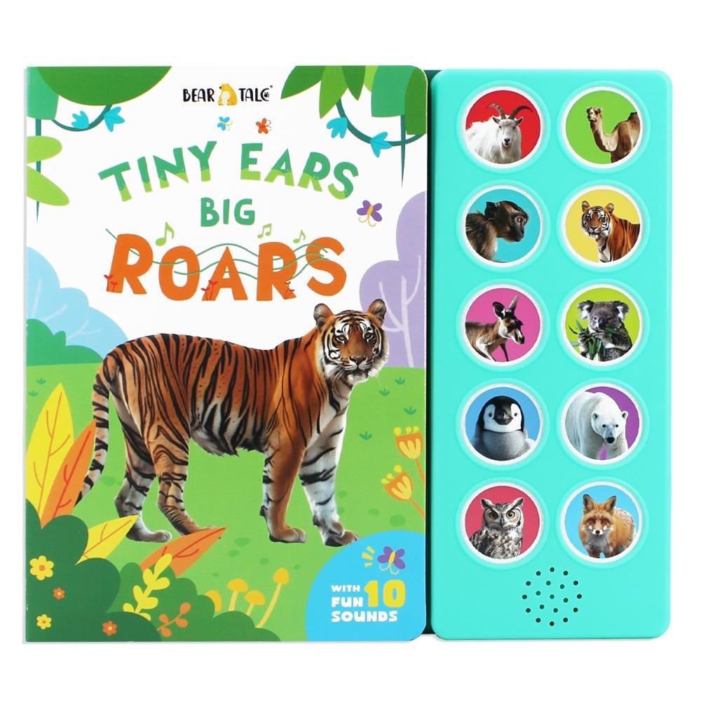 Activity Book Sounds Books Animal Cry Sound Interact Books 0-36M Wild Animal Kids Books  Baby