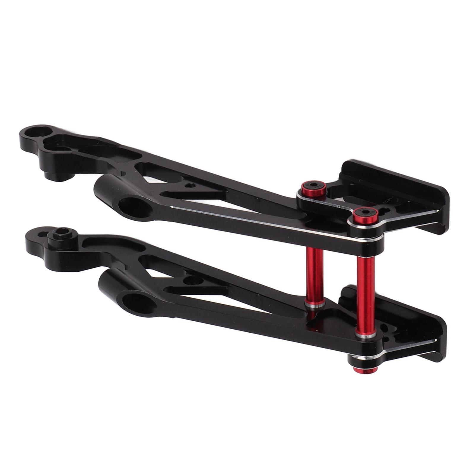 

RC Rear Wing Mount Set Remote Control Car Upgrade Accessory for Arrma Kraton 18 Model(Black Red ) червоний/чорний