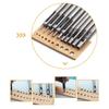 10Pcs/Set Leather Hole Punch Set Steel Round Belt Puncher DIY Leather Craft Tools