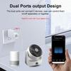 Tuya Smart Zigbee Micro 1 2 3 USB Adaptor Switch 5V Mini USB Power Adaptor Smart Life Control Via Alexa Google Yandex alice