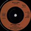7inch Record BILLY JOEL  Uptown Girl A3775 CBS 1983 UK Rock Used