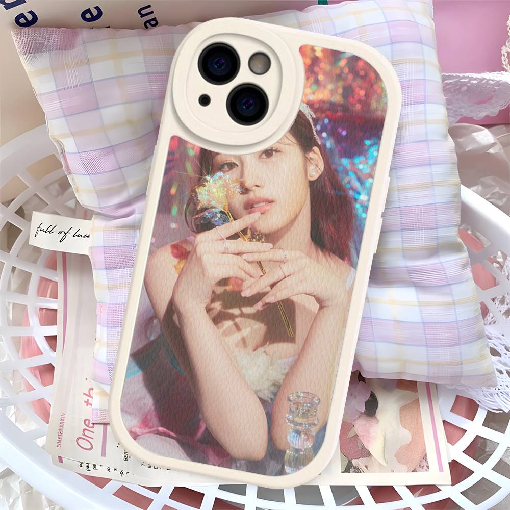 Kpop T-TwiceS Phone Case Hard Leather For IPhone 16 15 14 13 12 Mini 11 14 Pro Max Xs X Xr 7 8 Plus Fundas
