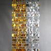 10PCS 1 Meter Sequins Hanging Foil Curtains PVC Gold Silver Round Sequin Rain Curtain Round Flash Curtains