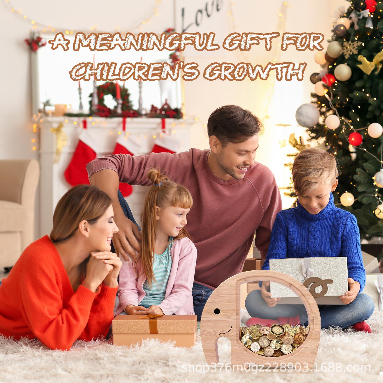 

В наличии: Деревянная копилка в виде слона, Детская копилка для монет, Подарок на день рождения, Держатель для наличных купюр 26x20x4 cm