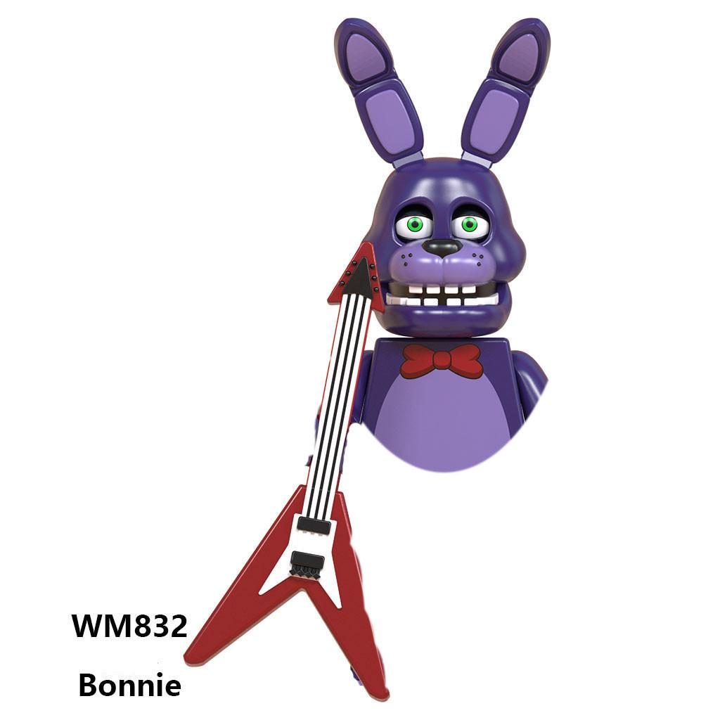 WM6074 WM6097 Anime Mini Bausteine Figur Foxy Bär Junge Baby Actionfiguren Montage Spielzeug Weihnachtsgeschenk WM831 WM2017