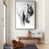 5D Full Drill Round Diamond Painting Animals Horses DIY Painting Cross Stitch Diamond Embroidery