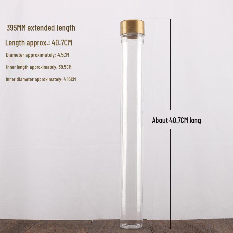 Acrylic Agarwood Incense Holder: Transparent Tube with Large Capacity for Storage