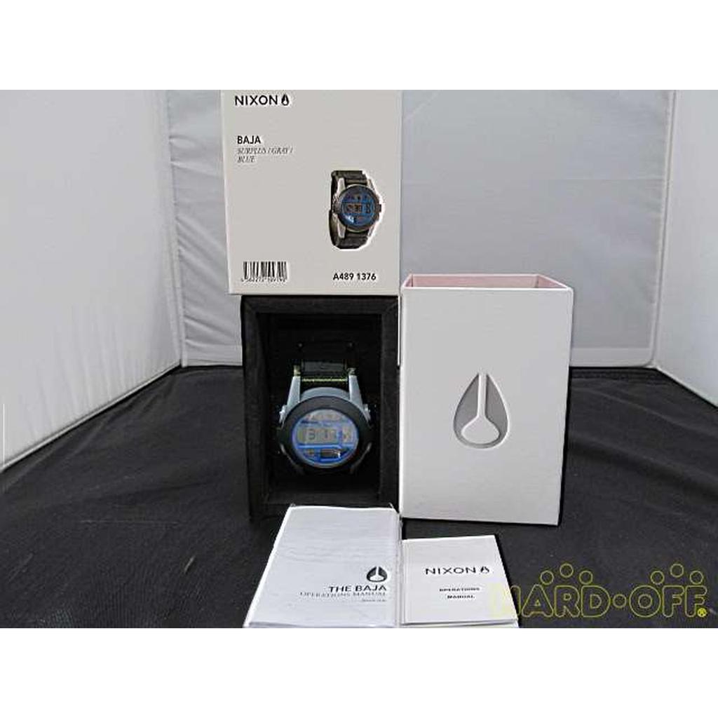 Used NIXON A489 1376 Quartz Digital Watch