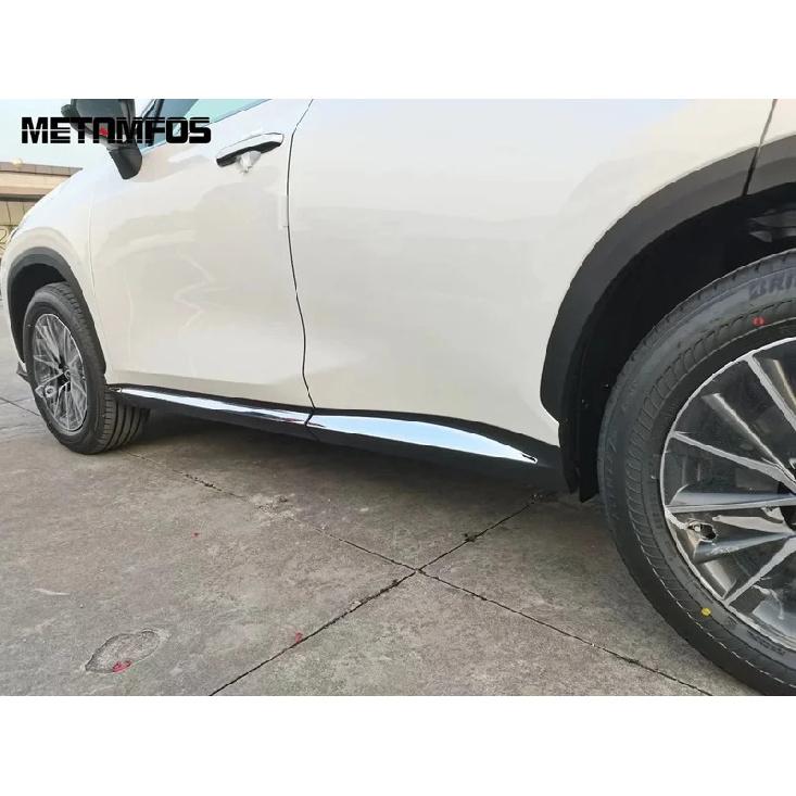 For Lexus NX 250 350 350H 450H 2024 2025 Chrome Door Side Line Strip Body Skirt Molding Trim Sticker Accessories