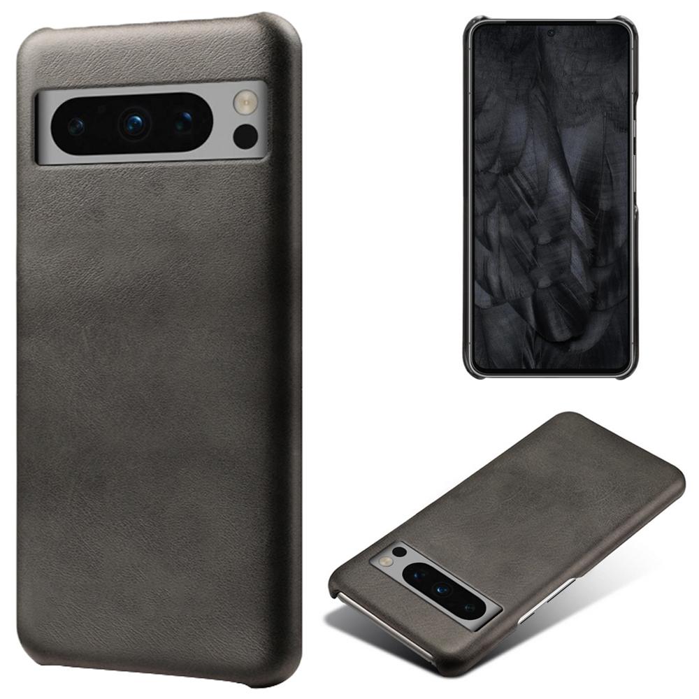 

For Google Pixel 8 Pro Case PU Leather+Hard PC Thin Protective Phone Cover Brown