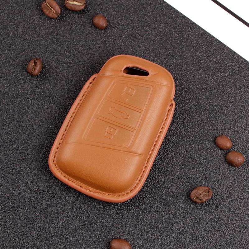 Genuine Leather Key Cover for VW CC Magotan 330 B8 & 2019 Passat