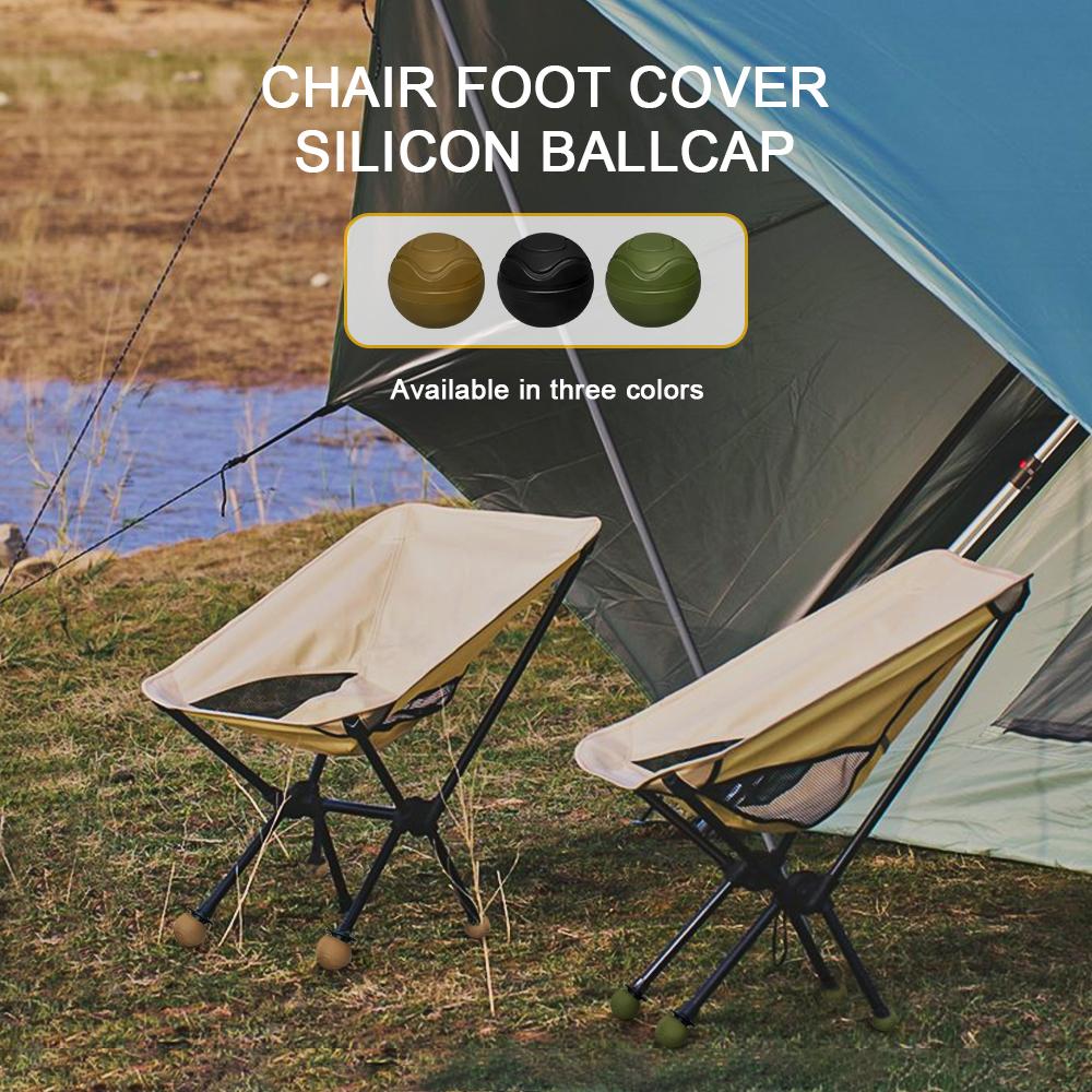 Outdoor Chair Anti Sinking Ball Folding Chair Accessories Camping Camping Equipment Moon Chair Universal Base