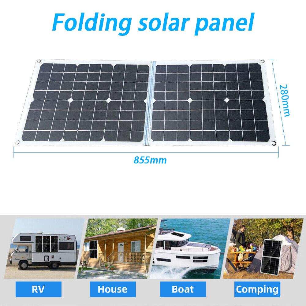 Faltbares Solarmodul Tragbares Solar-Faltmodul Geeignet für Camping, Mobiltelefone, Tablets und 5-18V-Geräte