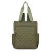 Li Shen Diamond Quilted Nylon Multi-use Backpack