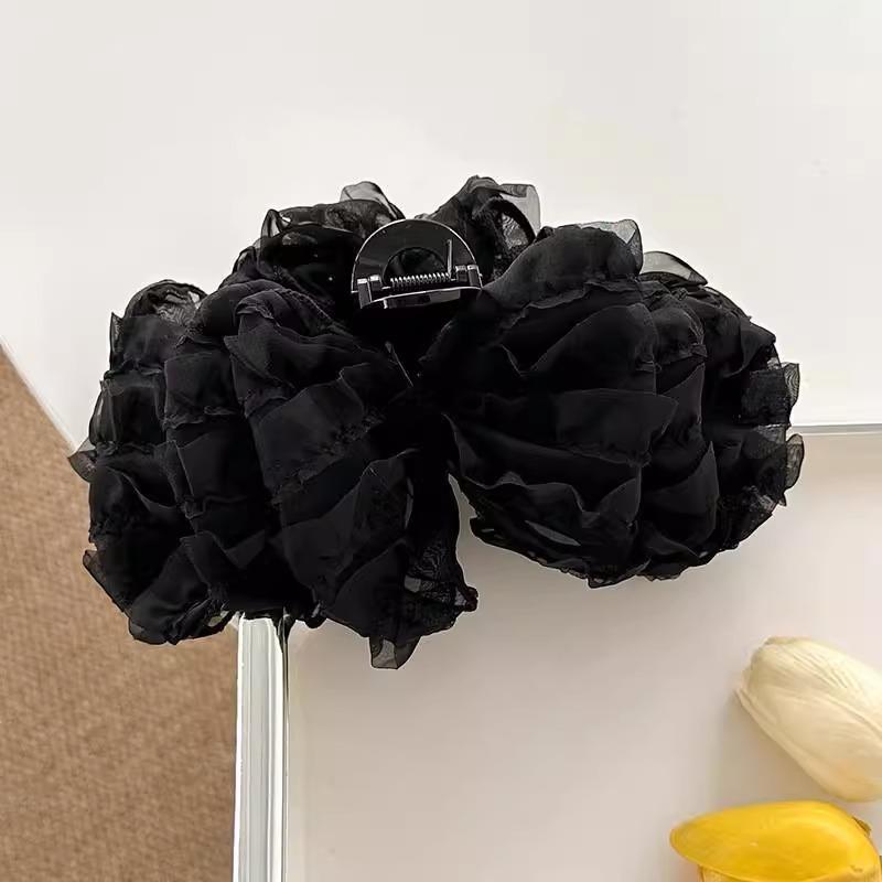 Large Multi-layer Bow Clip Headwear That Adds A Touch of Elegance To Your Hair. Shark Clip Hair Clip and Female Back Head Clip